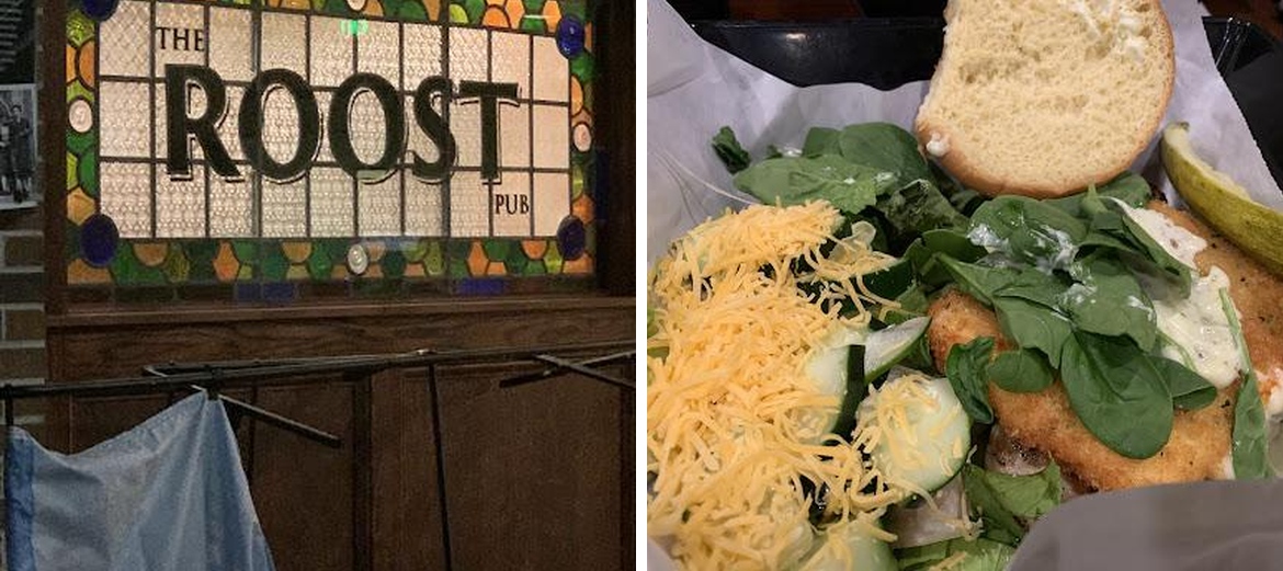 The Roost Menu