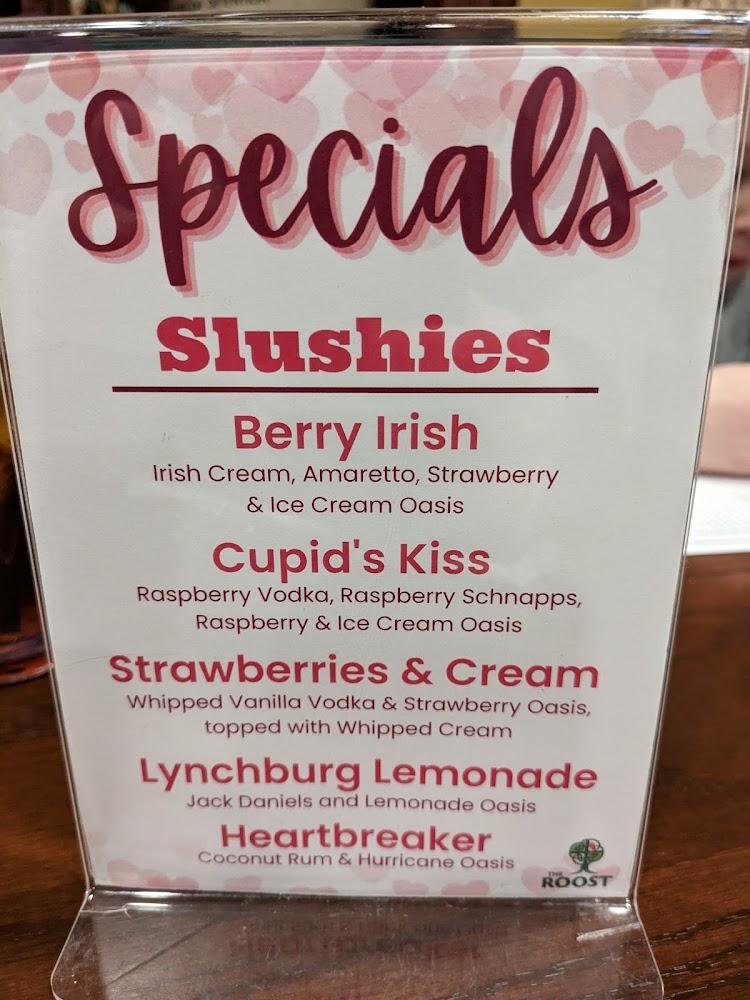 The Roost Menu image 4